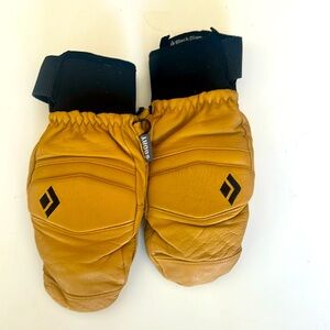 Black Diamond mitts.